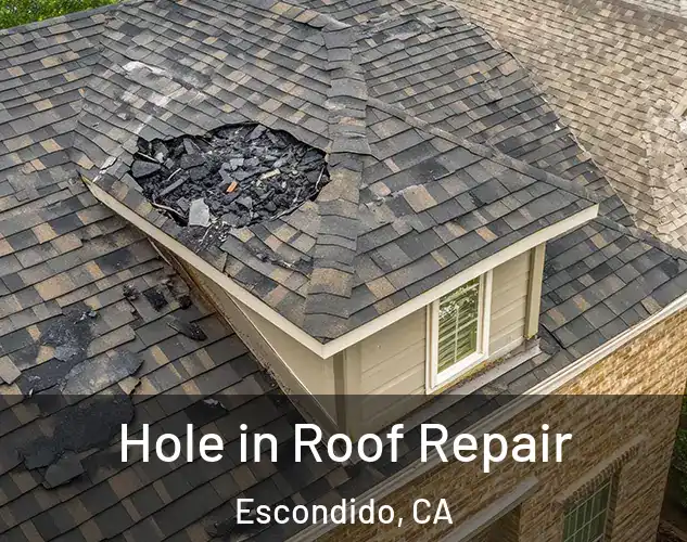  Hole in Roof Repair Escondido, CA