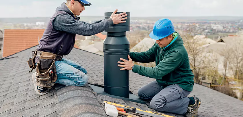 Chimney Flashing Replacement for Storm Damage in Escondido
