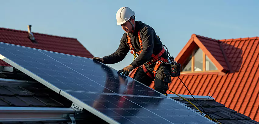 Solar Panels on Steel Roof Installation in Escondido