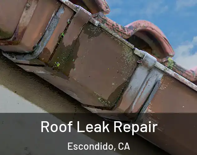  Roof Leak Repair Escondido, CA