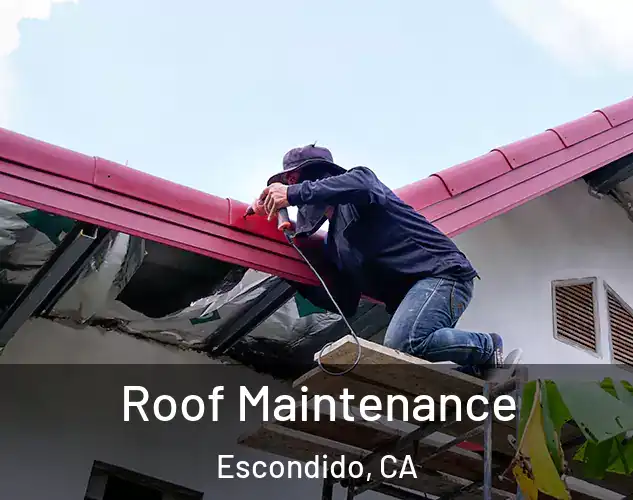  Roof Maintenance Escondido, CA